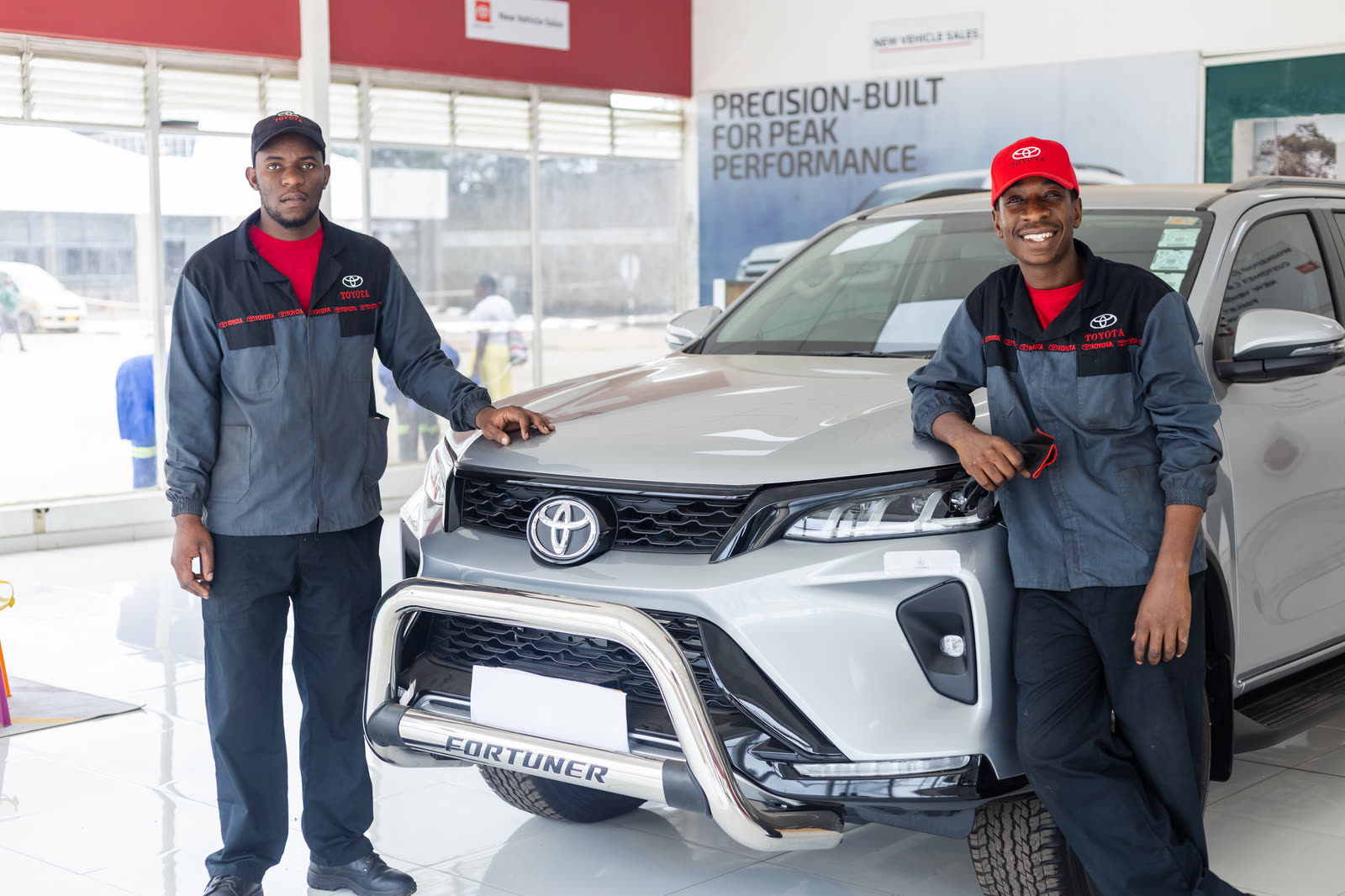 The Gweru Toyota team